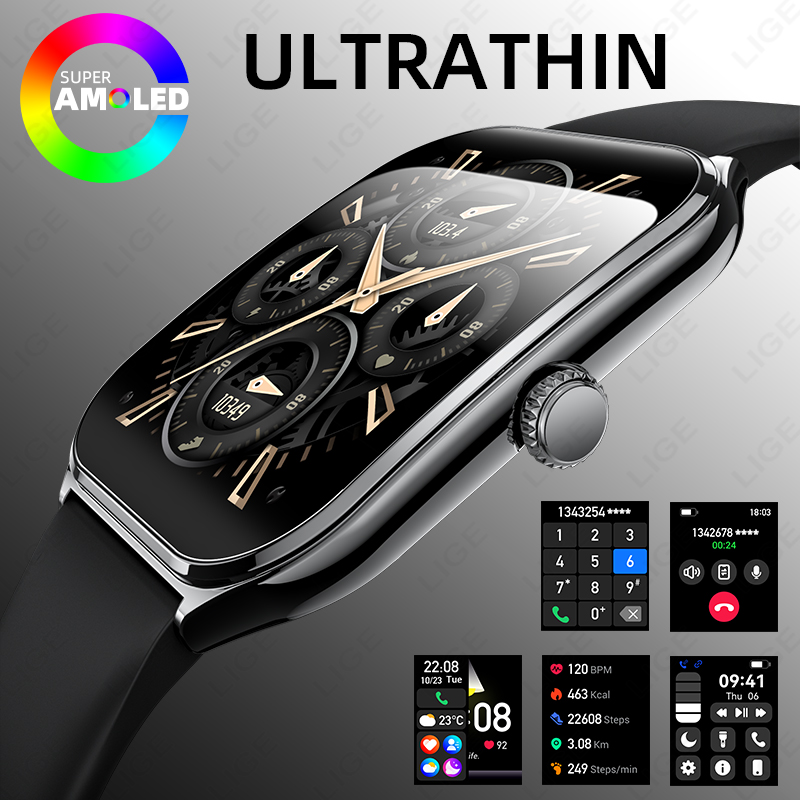 Watches Ladies Smartwatch - LIGE New Ultra Thin Smart Watch