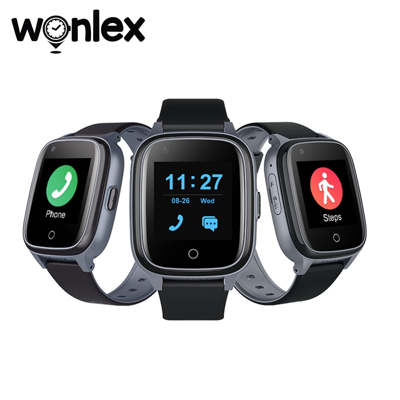 Heart Rate Gps Watch - Wonlex KT17S Smart Watch for Elderly