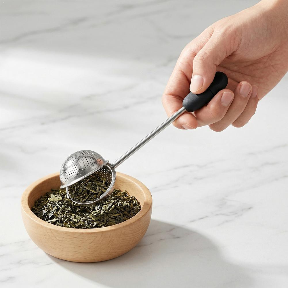 Mesh Stainless Strap - Teapot Mesh Tea Infuser Strainer Stainless