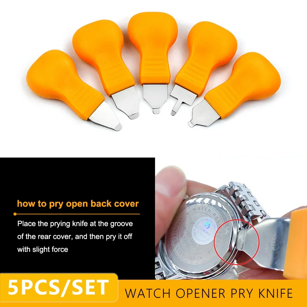 Case Back Opener - 5PCS/Lot Watch Repair Tools Kit Watch