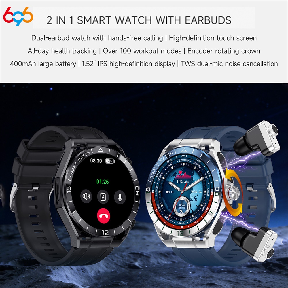 Smartwatch Noise Watches - New 2 In 1 Blue Tooth