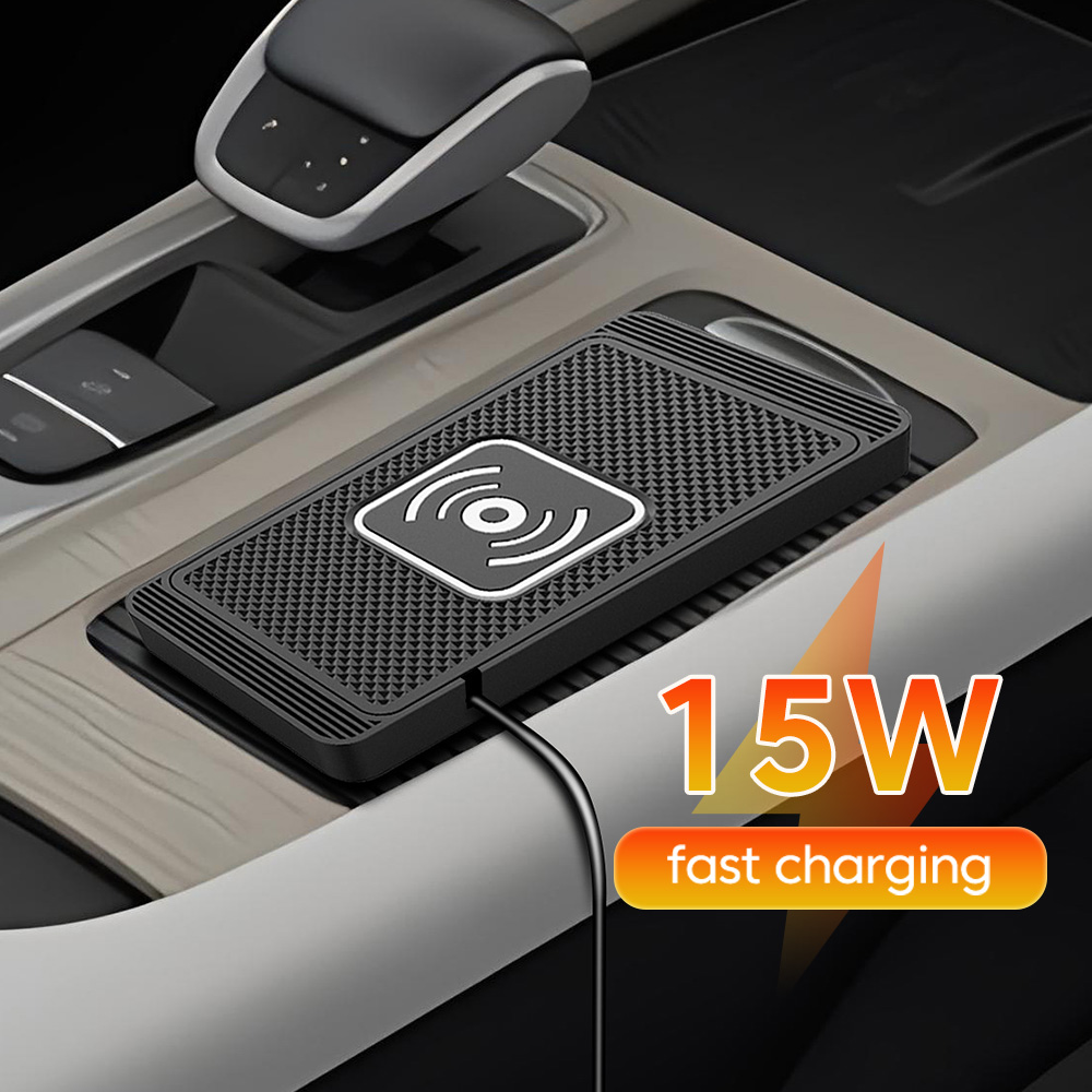 Smartwatch Watches For Iphone - 15w Wireless Charger Car Anti-skid Pad