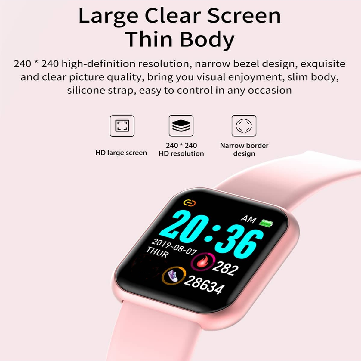 Multi-color Smart Watch For Ch - Watch Smart Y68 recension och pris