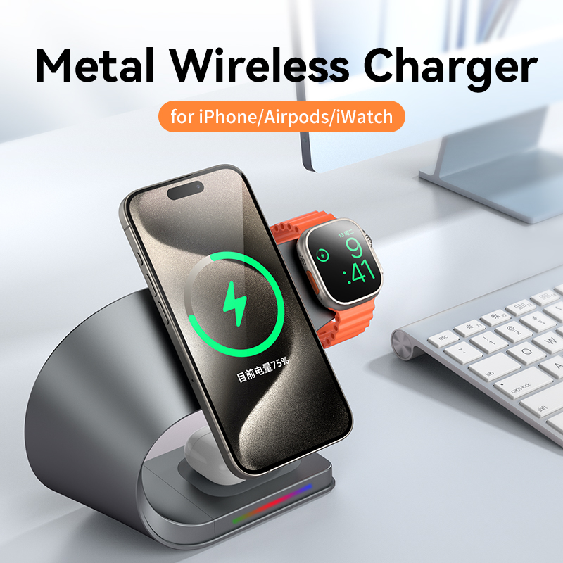 Metal Shell 4 in 1 Wireless Ch - Smartwatch Watches For Iphone recension och pris