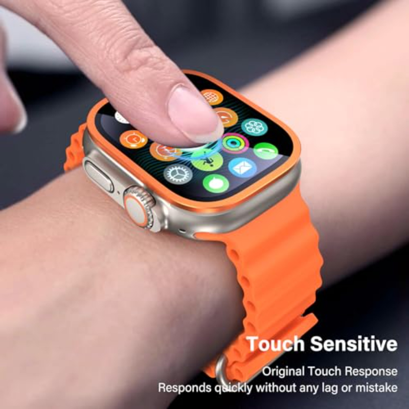 2PCS HD Metal Tempered Glass F - Smartwatch Watches For Men recension och pris