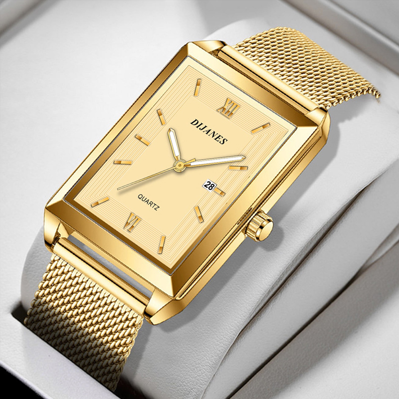 Men's Calendar Date Sport & Le - Mesh Stainless Strap recension och pris