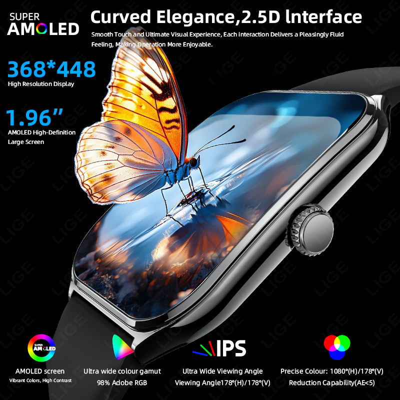 LIGE New Ultra Thin Smart Watc - Watches Ladies Smartwatch recension och pris