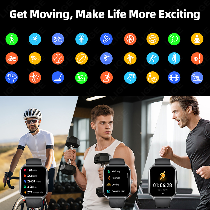 LIGE New Ultra Thin Smart Watc - Watches Ladies Smartwatch recension och pris