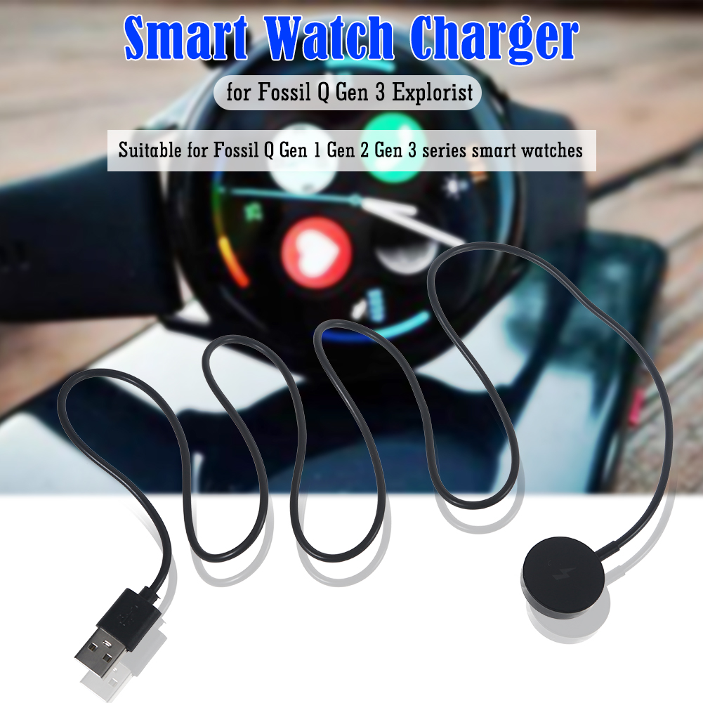 Charging Cable Cord Charge Wir - Fossil Watches Smartwatch Gen 3 recension och pris