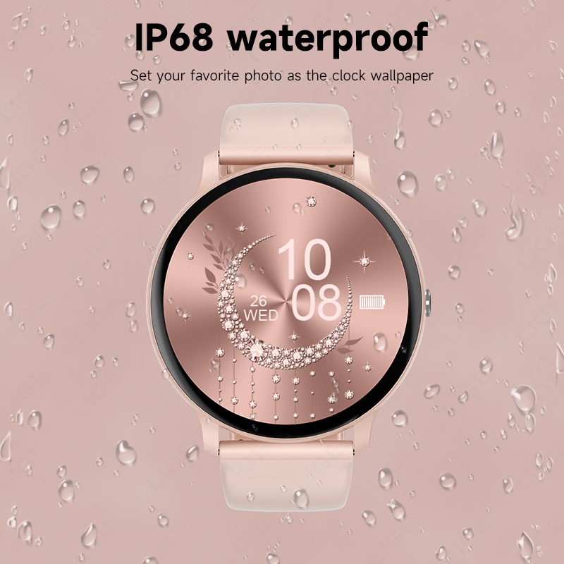 LIGE Smart Watch Women Men Blu - Watches Ladies Smartwatch recension och pris