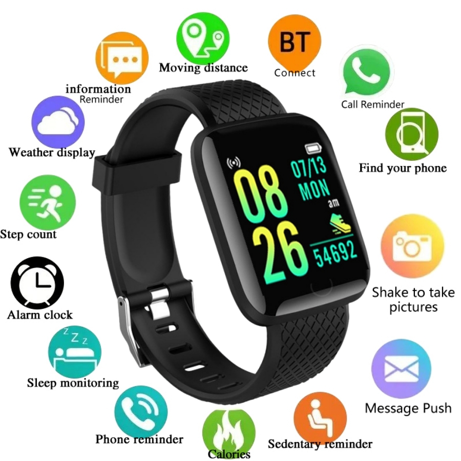 Smart Watches Fashion Sports B - Watch Smart Y68 recension och pris