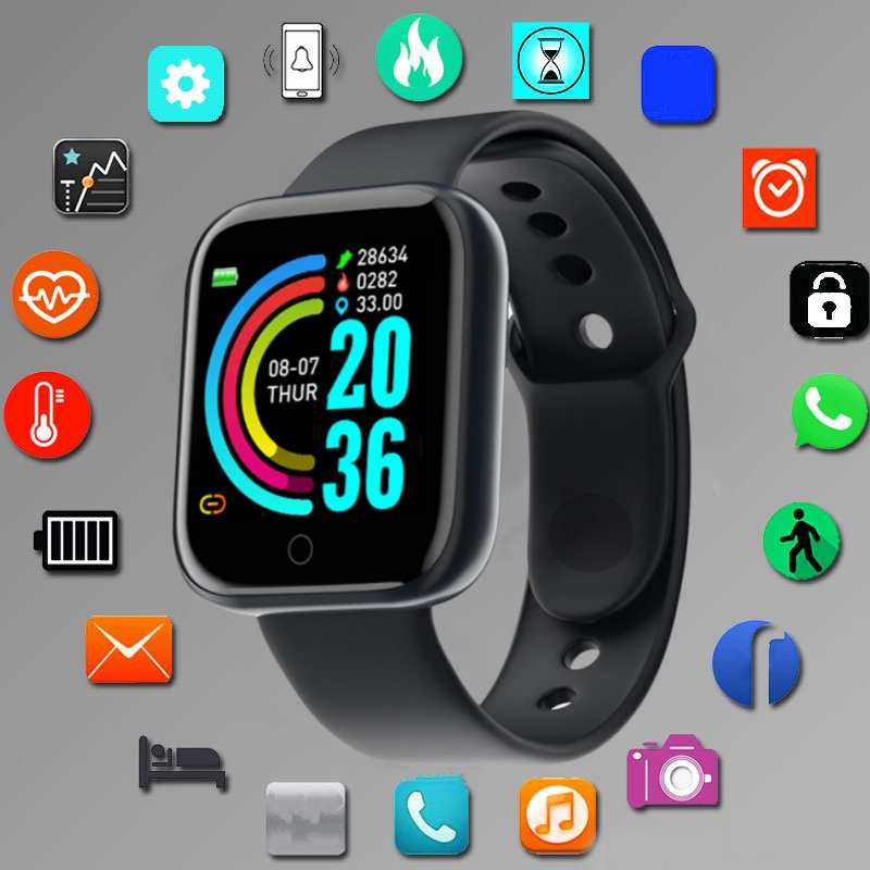 Men Smartwatch Smart Watch Spo - Watch Smart Y68 recension och pris