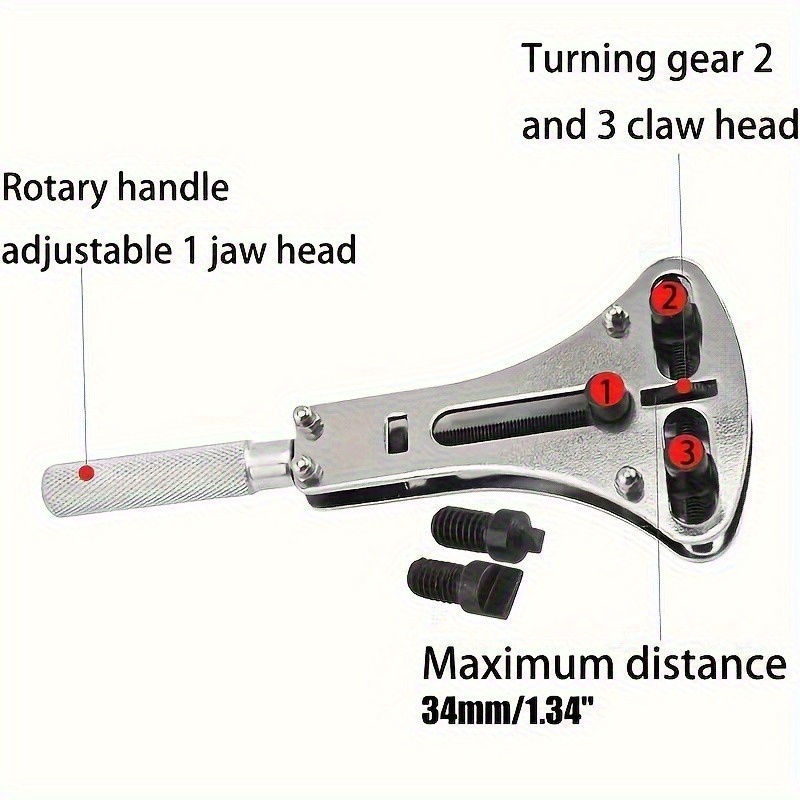 1Pc Watch Back Cover Opener 18 - Case Back Opener recension och pris