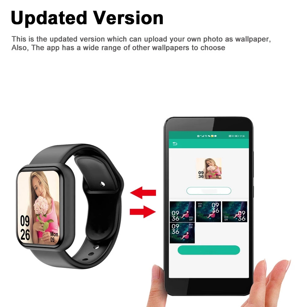 Smart Watch For Men Women Spor - Watch Smart Y68 recension och pris