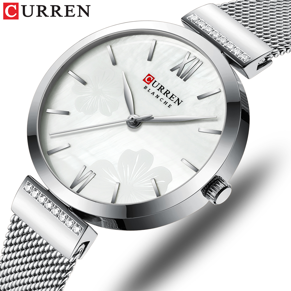 CURREN 9067 Minimalist Quartz  - Mesh Stainless Strap recension och pris