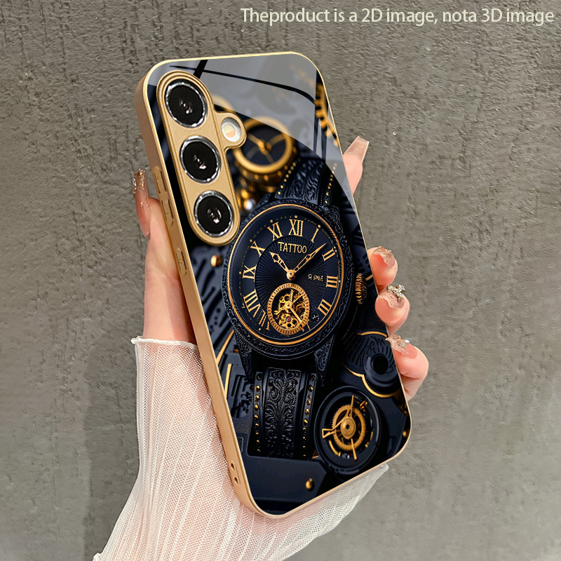 Mechanical Gold Watch Pattern  - Watch S recension och pris