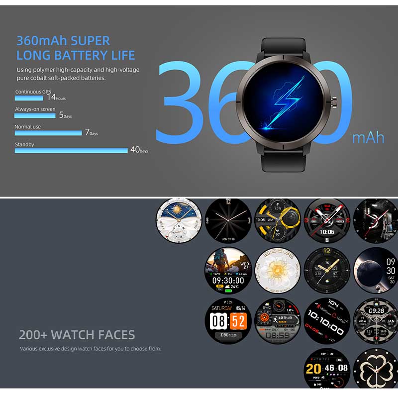 2026 GPS Smart Watch AMOLED 1. - Heart Rate Gps Watch recension och pris