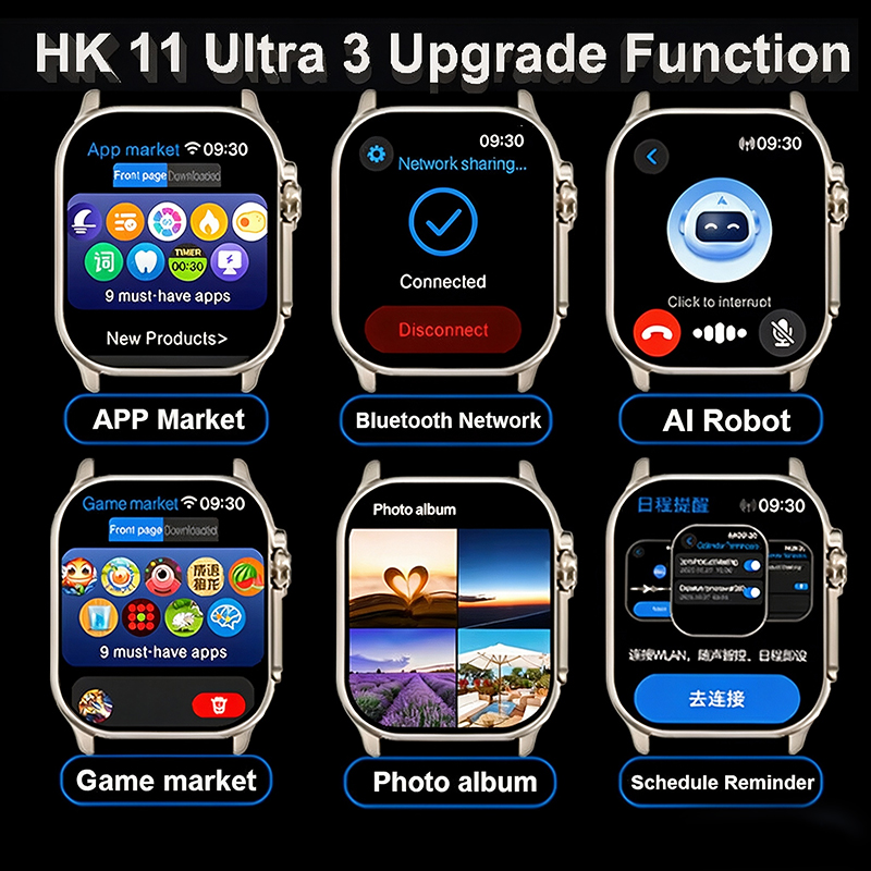 New Watch HK10 Upgrade HK11 UL - Heart Rate Gps Watch recension och pris