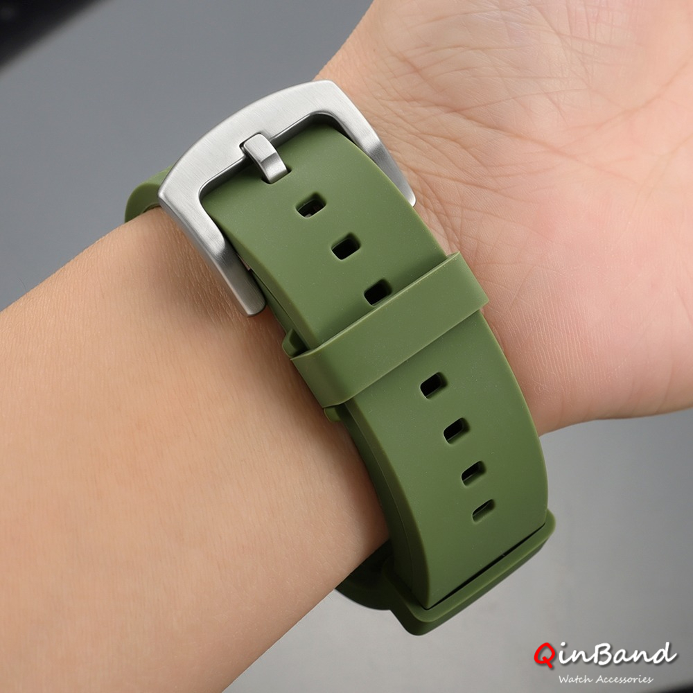 20mm 22mm Silicone Rubber Watc - Seiko Watches Smartwatch recension och pris