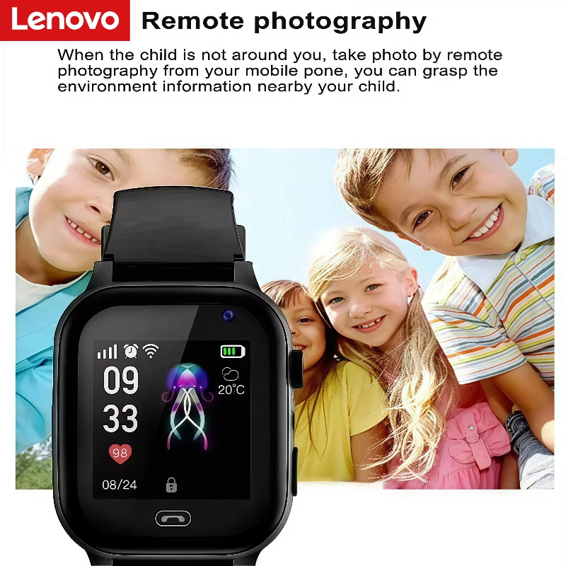 Lenovo Kids Smart Watch Earpho - Smartwatch Digital Watches For Kids recension och pris