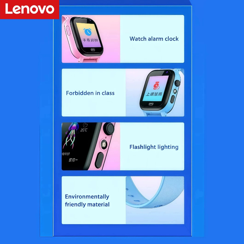 Lenovo Kids Smart Watch Earpho - Smartwatch Digital Watches For Kids recension och pris