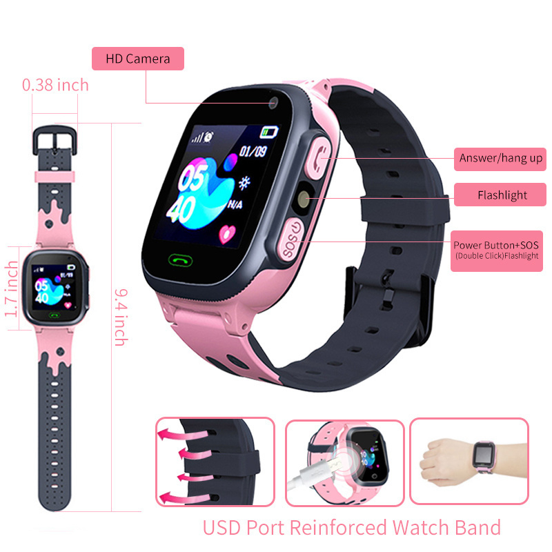 Kids Smart Watch Waterproof Sm - Smartwatch Digital Watches For Kids recension och pris