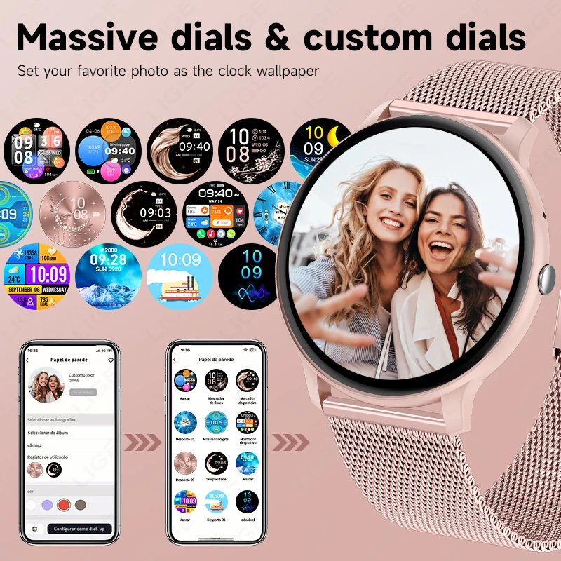 LIGE Bluetooth Call Smart Watc - Watches Ladies Smartwatch recension och pris