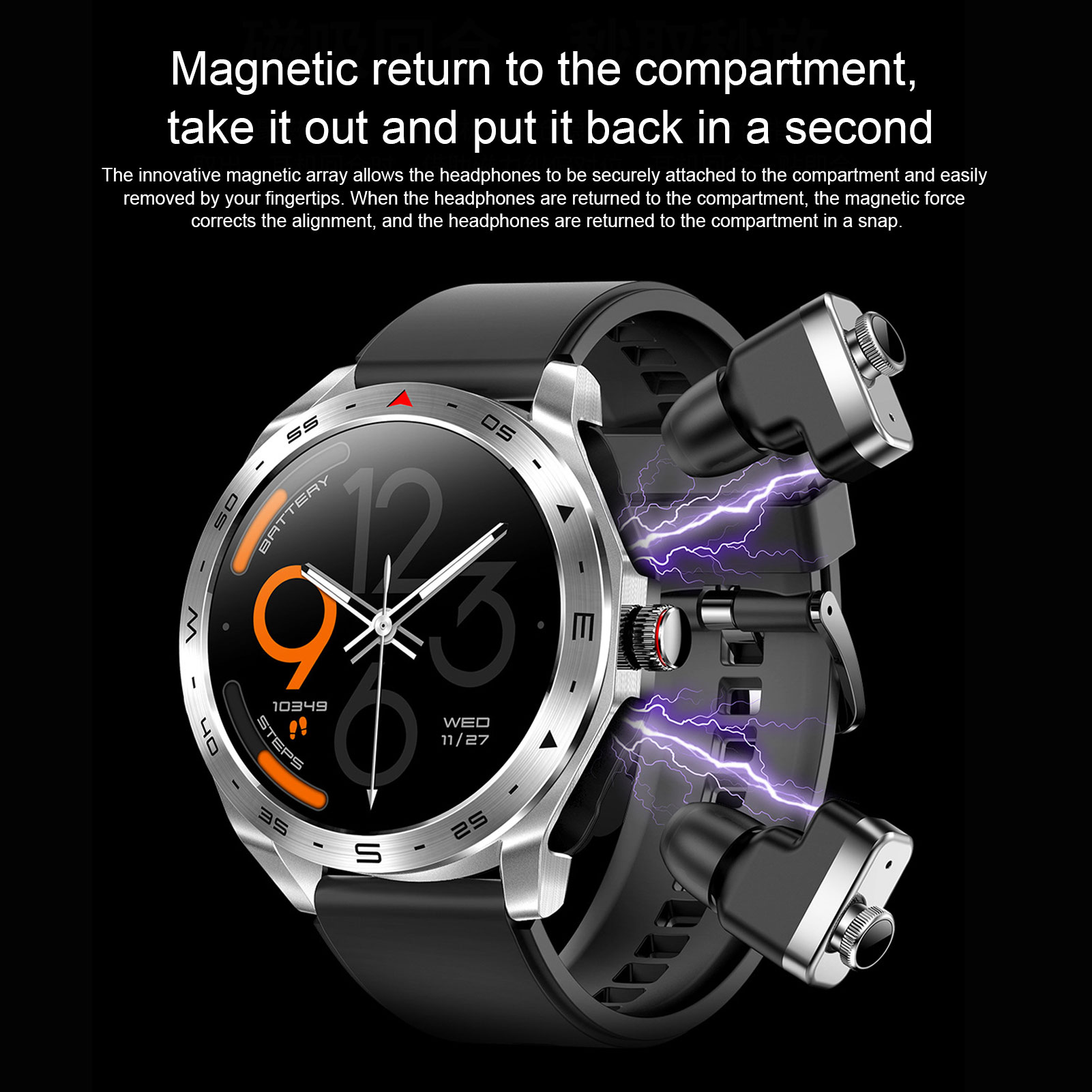 2 in 1 Smartwatch Water Proof  - Smartwatch Noise Watches recension och pris