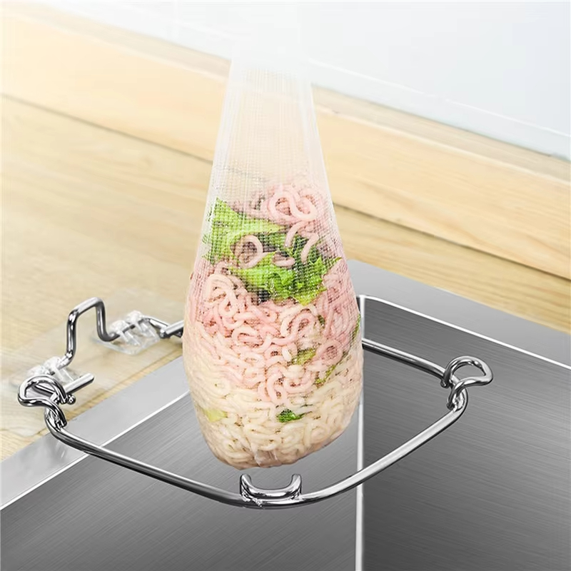 1/50Pcs Disposable Kitchen Sin - Mesh Stainless Strap recension och pris