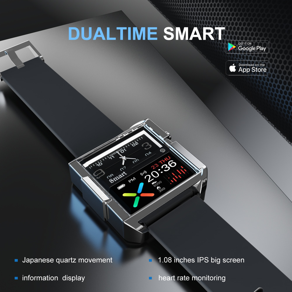 T9 Hybrid Smartwatch Heart Rat - Seiko Watches Smartwatch recension och pris