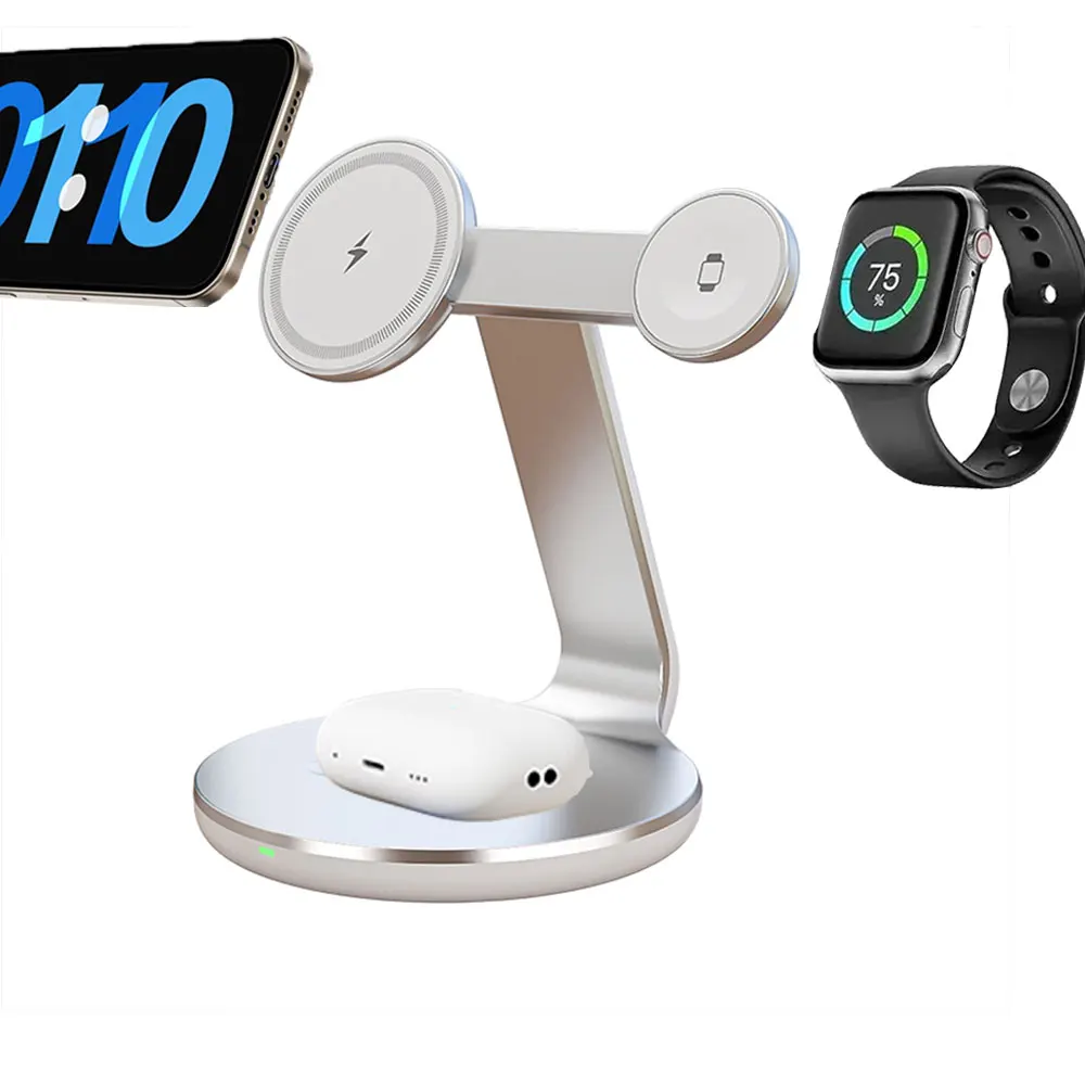 3 in 1 Wireless Charger Stand  - Smartwatch Watches For Iphone recension och pris