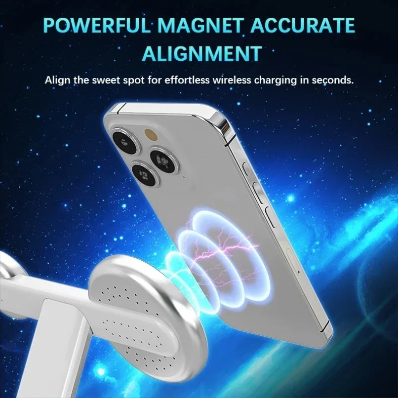 3 in 1 Wireless Charger Stand  - Smartwatch Watches For Iphone recension och pris