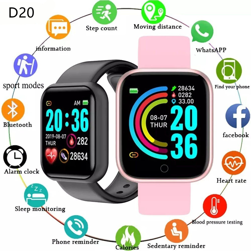 D20 y68 Smart Watches Electron - Watch Smart Y68 recension och pris