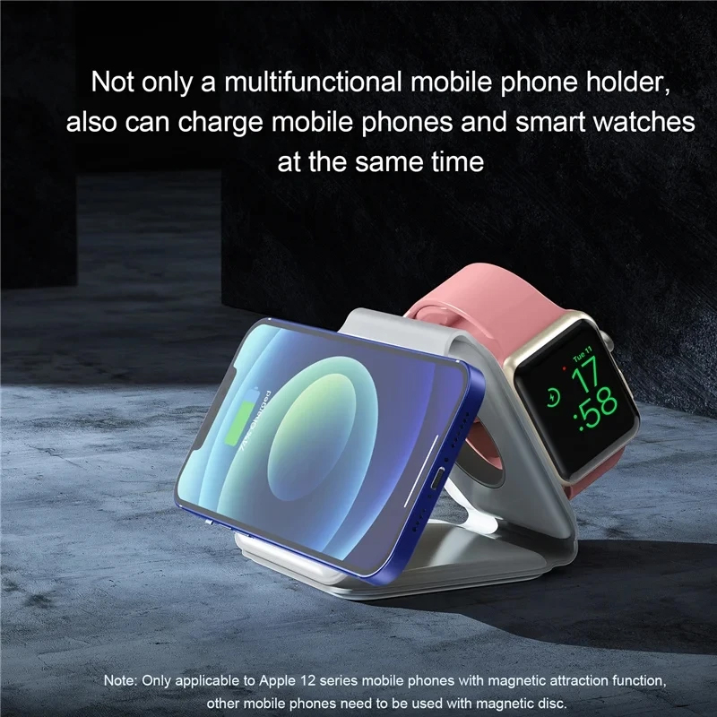 3 In 1 Magnetic Portable Wirel - Smartwatch Watches For Iphone recension och pris