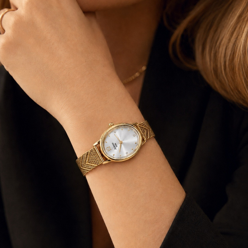 Top Brand Luxury Watches for W - Mesh Stainless Strap recension och pris