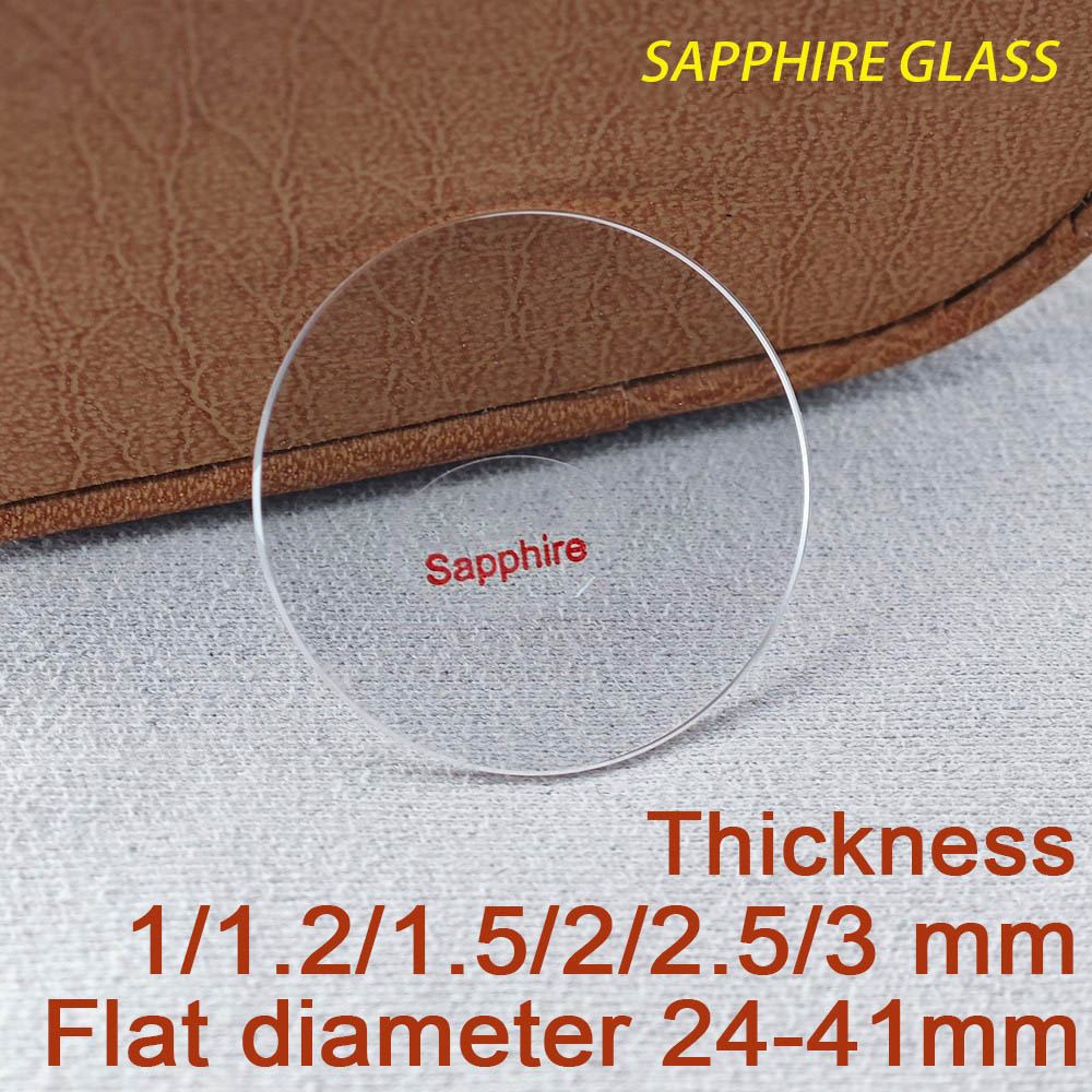 Flat Sapphire Glass Thick 1.0/ - Watch Crystal Replacement recension och pris
