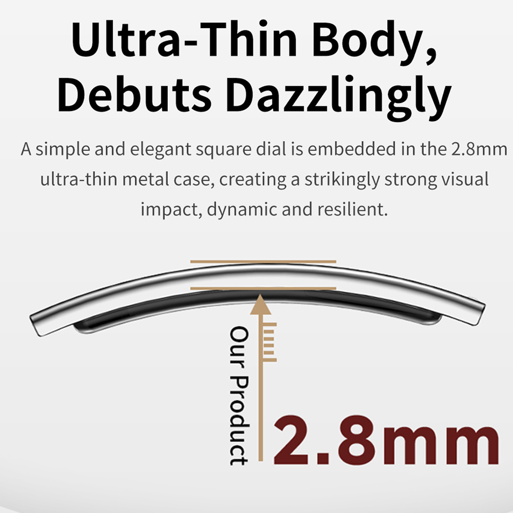 Ultra-Thin Smart Bracelet Wome - Watches Ladies Smartwatch recension och pris