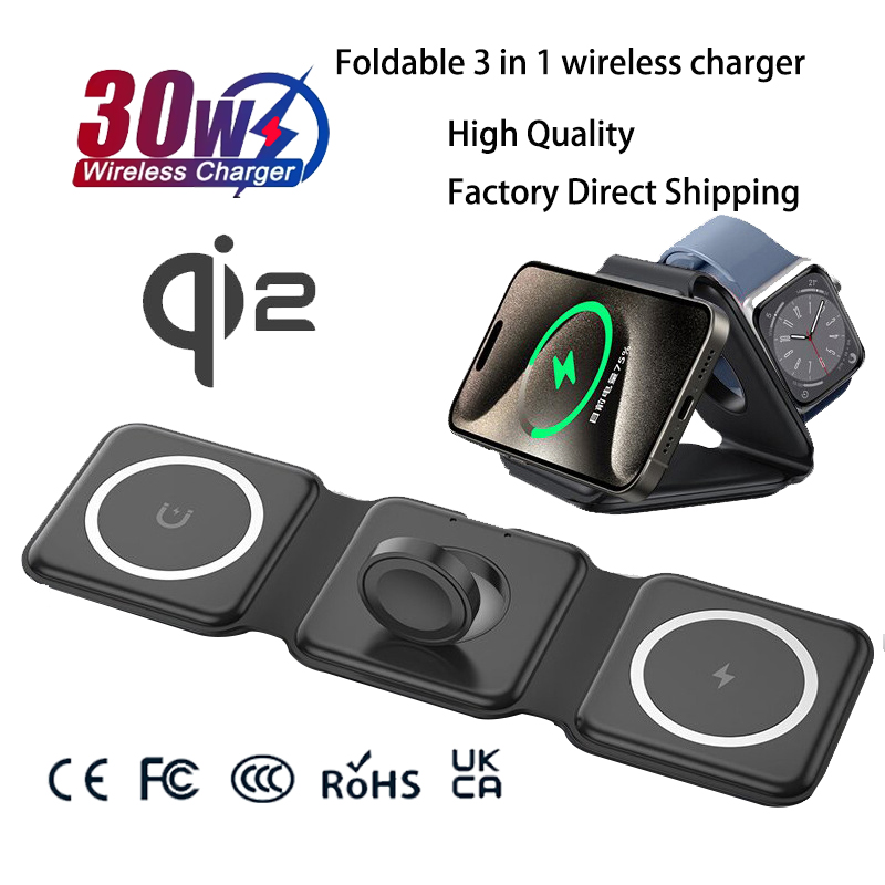 Universal Qi2 Magnetic Foldabl - Smartwatch Watches For Iphone recension och pris