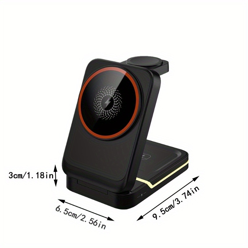 3 in 1 Magnetic Foldable Trave - Smartwatch Watches For Iphone recension och pris