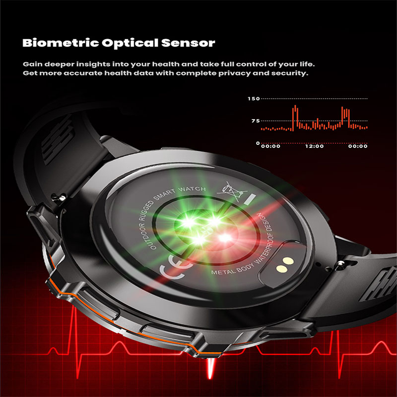 2026 New Military TANK X3 Smar - Heart Rate Gps Watch recension och pris