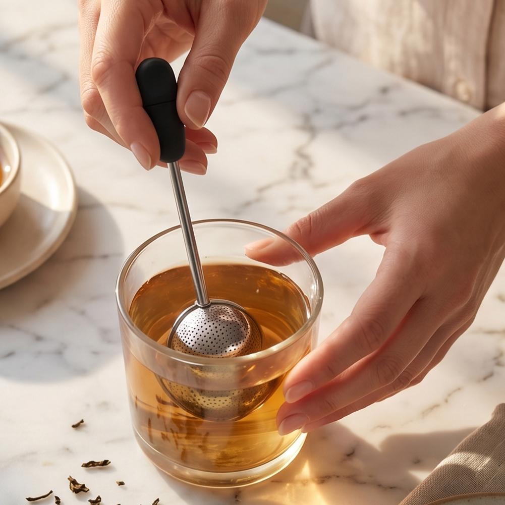 Teapot Mesh Tea Infuser Strain - Mesh Stainless Strap recension och pris