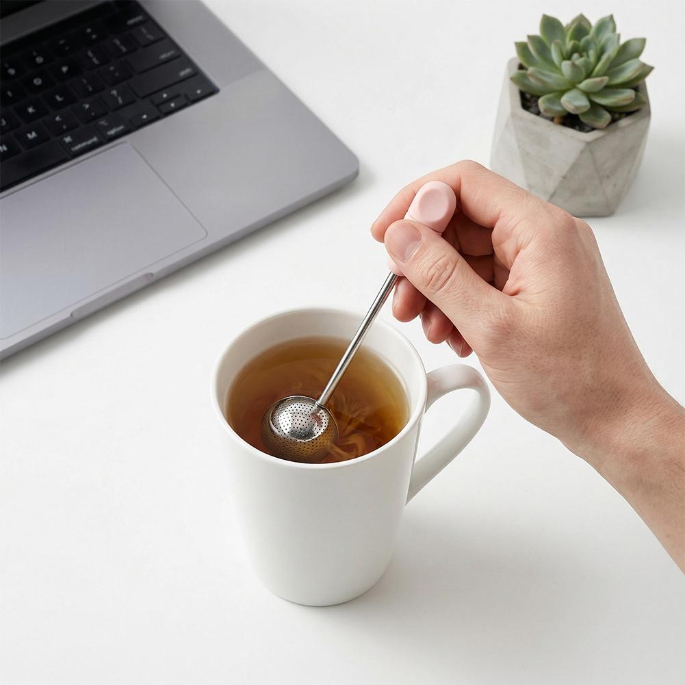 Teapot Mesh Tea Infuser Strain - Mesh Stainless Strap recension och pris