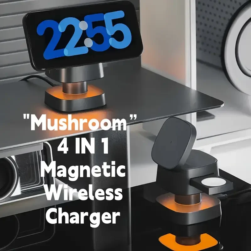 Magnetic 3 in 1 Wireless Charg - Smartwatch Watches For Iphone recension och pris