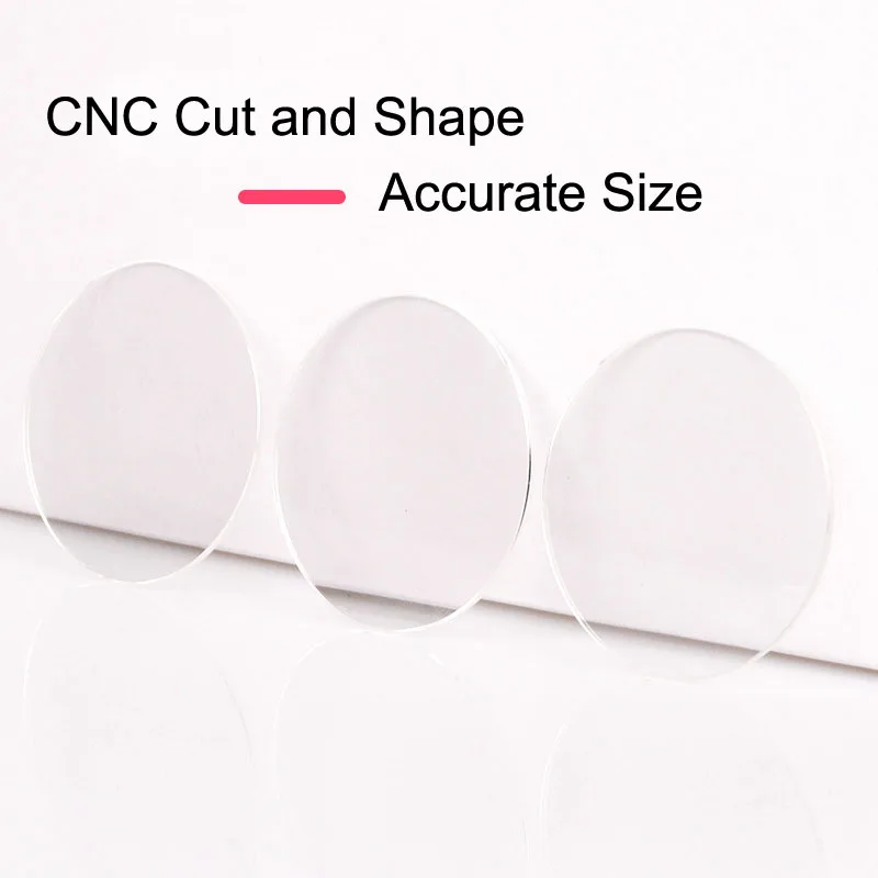Set of 2PCS Thickness 1.5mm Fl - Watch Crystal Replacement recension och pris