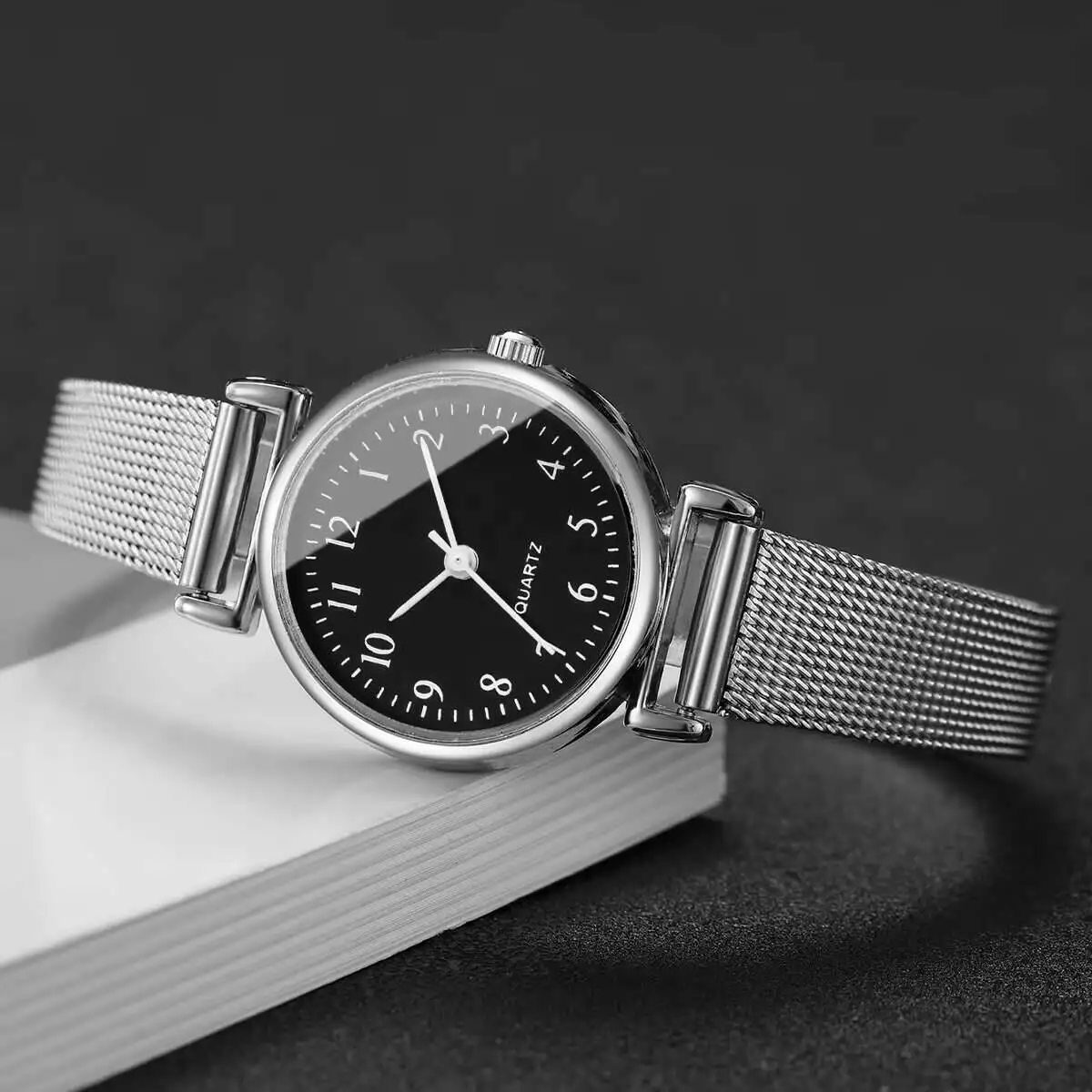 1/2PCS Fashion Women Watches S - Mesh Stainless Strap recension och pris