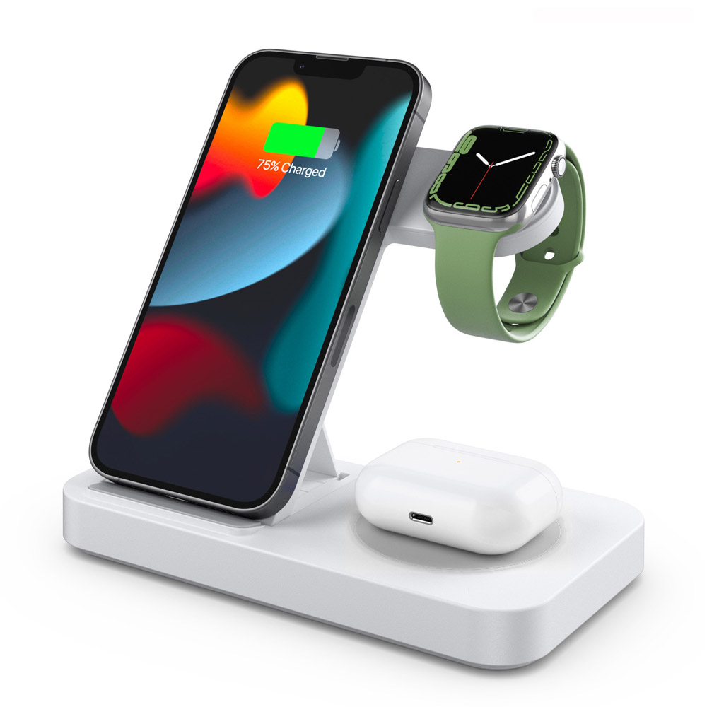 Travel 4 in 1 Wireless Charger - Smartwatch Watches For Iphone recension och pris