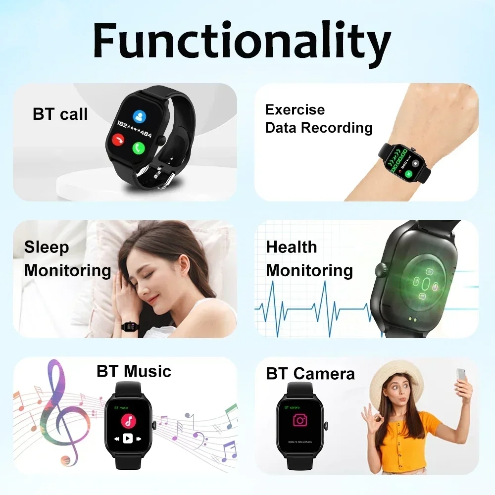2026 New Men's Smart Watch Wom - Watch Smart Y68 recension och pris